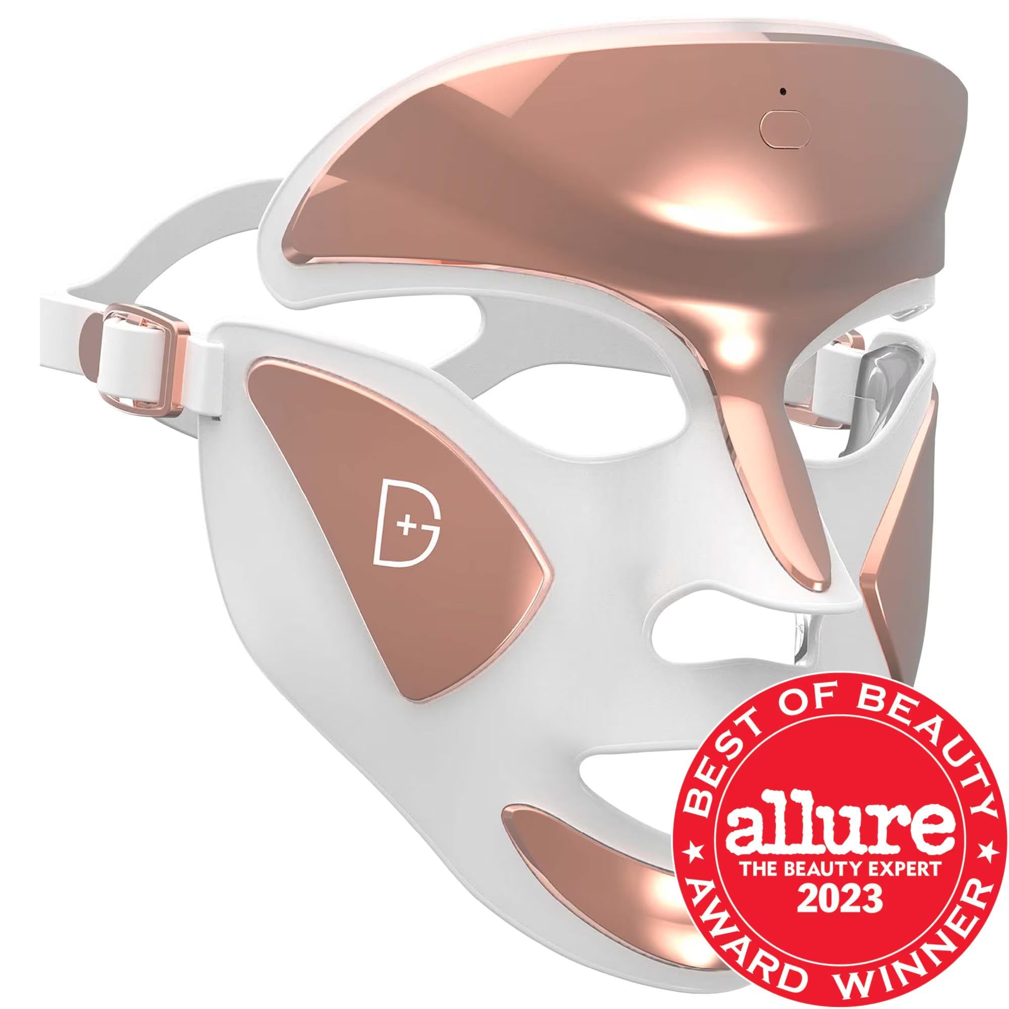 DRx SpectraLite FaceWare Pro: Advanced LED Facial Mask for Wrinkle Reduction & Acne Treatment | FDA-Cleared Red & Blue Light Therapy Device