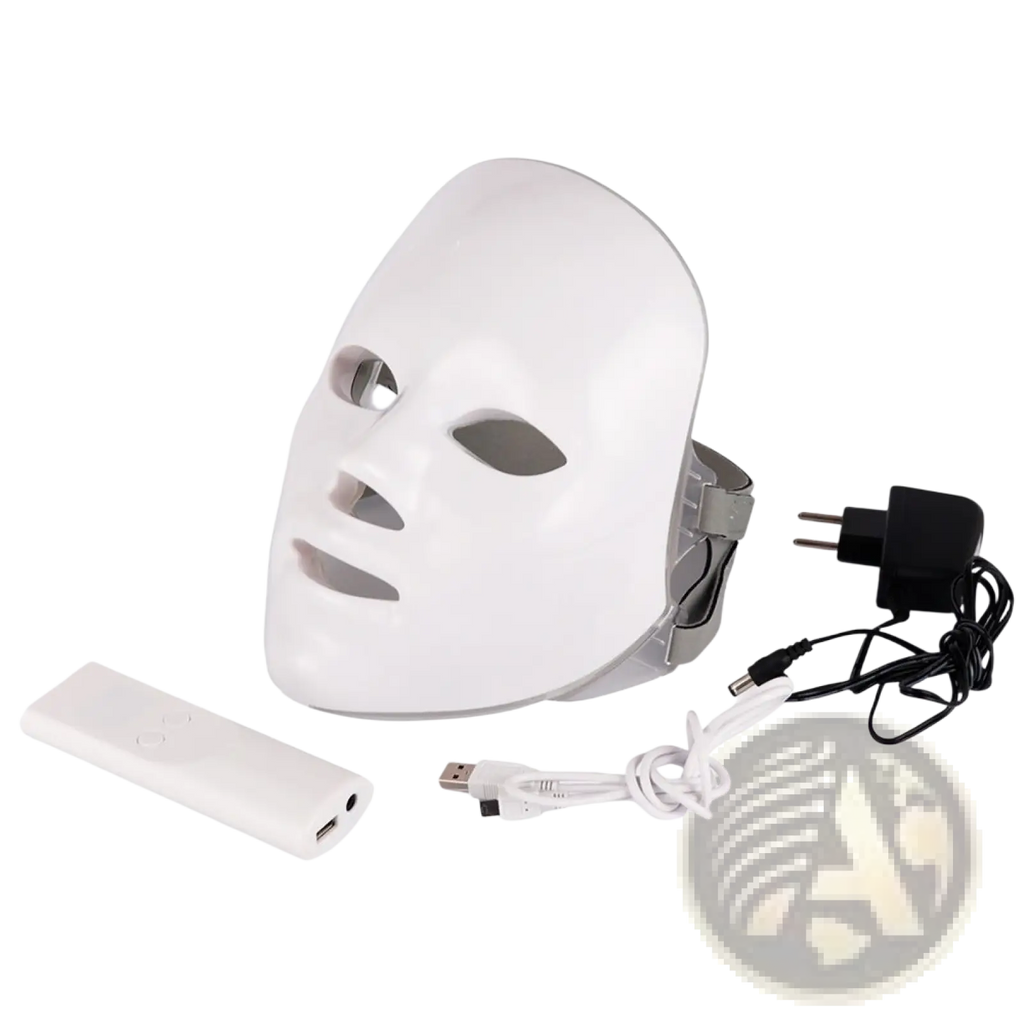 Led Facial Mask 7 Color Red Light Photon Skin Therapy