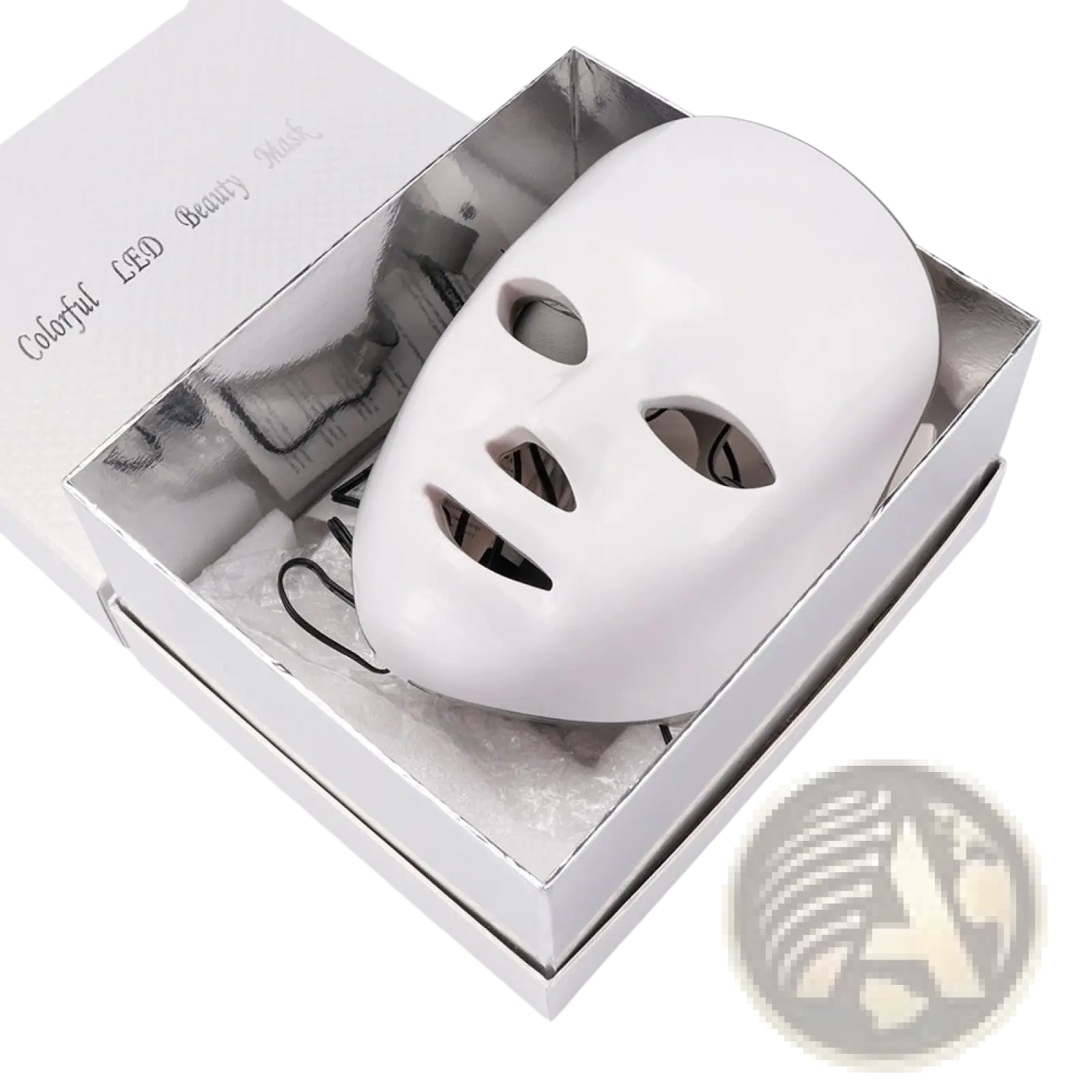 Led Facial Mask 7 Color Red Light Photon Skin Therapy