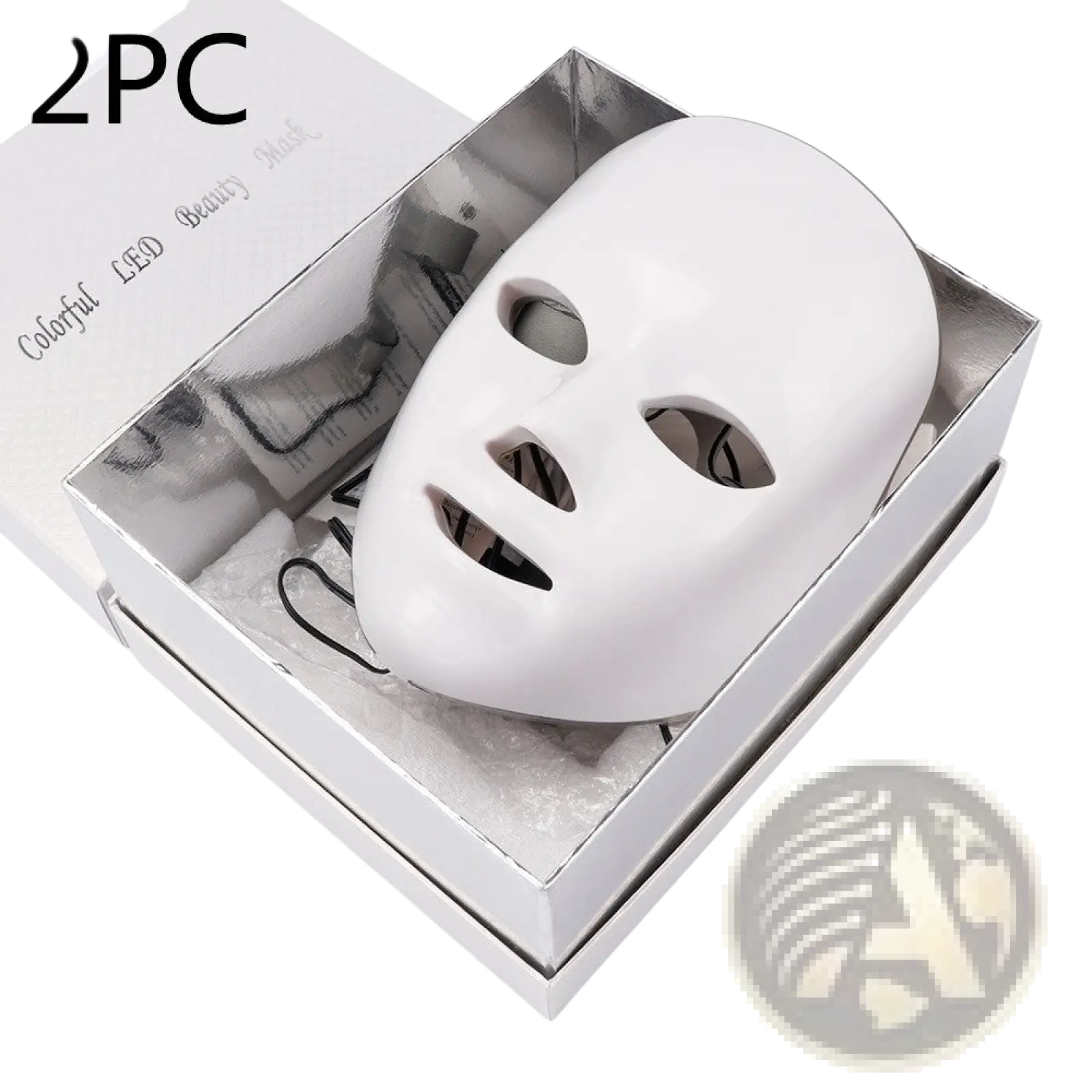 Led Facial Mask 7 Color Red Light Photon Skin Therapy